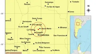 Un sismo de 4,6 grados en la escala de Richter sacudió a varias localidades de Córdoba