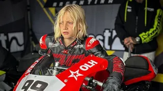 Drama en el motociclismo: cómo evoluciona el piloto argentino de 9 años que sufrió un grave accidente en Brasil